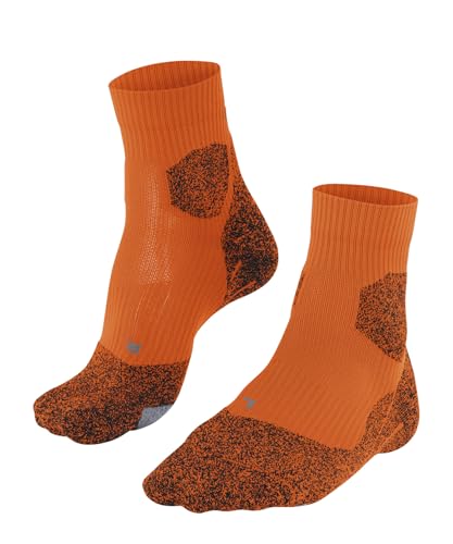 FALKE Men's RU Trail Grip Socks, Orange (Bright Orange 8930), 10.5-11.5