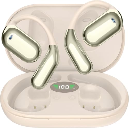 Cuffie Bluetooth Auricolari Bluetooth 5.4, Sport Cuffiette Wireless, Cuffie Open