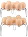 K-Steel Electric Pressure Cooker Steam Rack Cooking Ware Steaming Rack Stand,2Pcs/Set,Egg Cooker EggAssist