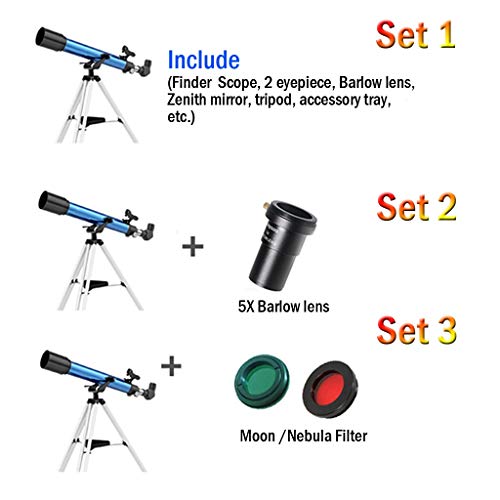 Telescopio Refractor Astronómico para Principiantes 70 mm miniatura 3