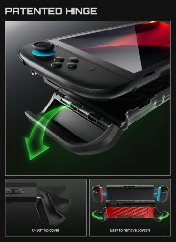 Image of SUPCASE Unicorn Beetle Pro Case for Nintendo Switch 2 2025, [Military-Grade Protection] [Joy Con Remove Friendly] Dockable Integrated Cover Accessories Compatible with Switch 2, Ruddy