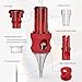 Wormhole Tattoo Gun Kit Wireless Tattoo Machine Kit with Digital LED Display 1,800 mAh Tattoo Kit Power Supply Smart Tattoo Pen Kit Tattoo Cartridge Needles for Tattooist WTK285