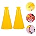WOONEKY 2pcs Cheer Megaphones Handles for Sports Events Party Blowers Noise Makers Bright Design