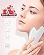 Gua Sha Gesichtswerkzeug aus Edelstahl, 2er-Pack Guasha Scraping Massage Stein Werkzeug mit Aufbewahrungstasche, Lymphdrainage Massage Schaber für Gesicht, Augen, Nacken, Körper