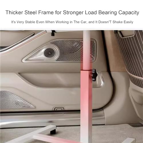Table pliante portable réglable pour vos soirées en camping-car et van - 4