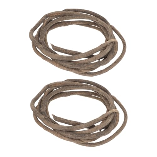 HEALLILY 2piezas Guirnaldas De Ramitas De Parra Decoración Navideña Coronas De Parra para Exteriores