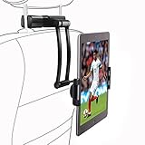 Car Headrest Mount, Summy Adjustable Car Tablet Holder Compatible with iPad Air Pro/Kindle Fire...