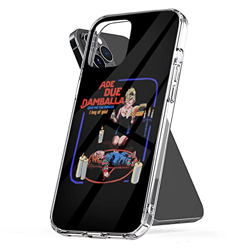 Phone Case Ade Waterproof Due Accessories Damballa Cover Bride of Chucky Compatible with iPhone 14 13 Pro Max 12 11 X Xs Xr 8 7 6 6s Mini Plus Galaxy S9 S10 S20 S21 Ultra Plus Note Transparent