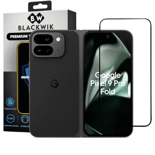 Image of Blackwik Premium Tempered Glass for Google Pixel 9 Pro Fold | 1-Pack