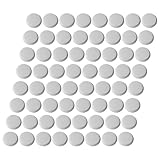 ZUNOXAZ Tapas de Papel para Vasos 100 Unidades Blancas sin Orificio 90 MM Diámetro Reutilizables para Hogar Cafetería y Bar Tapas Redondas para Taza de Café Desechables y Apilables