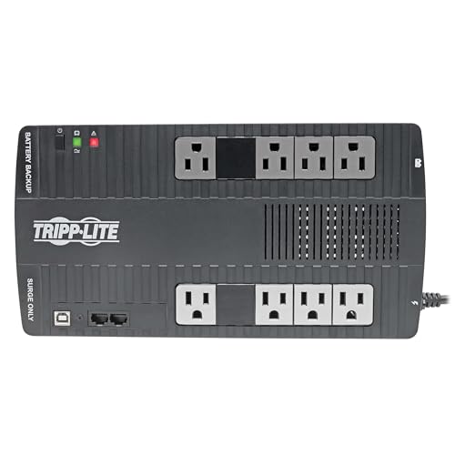 image for Tripp Lite 700VA UPS Battery Backup Surge Protector, AVR Automatic Vol