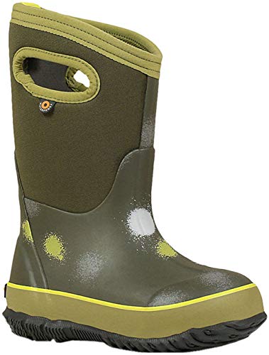 Image of BOGS unisex-child Classic High Waterproof Insulated Rubber Neoprene Rain BootSnow Boot