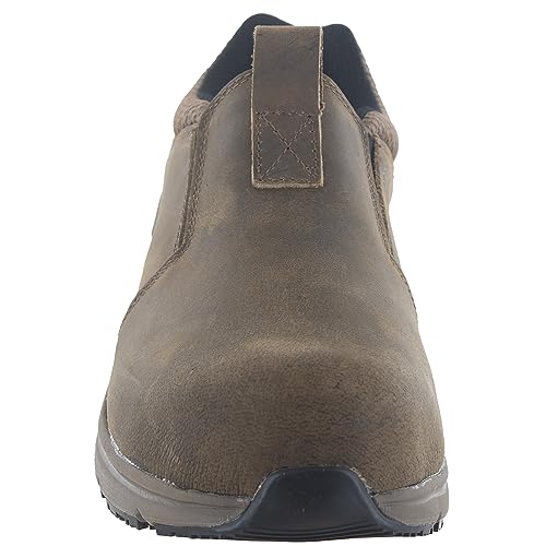 Northside Men's Thomason - Slip on Work Shoes. All-Day Memory Foam Comfort, Carbon Toe, Slip & Oil Resistant, Anti Static4
