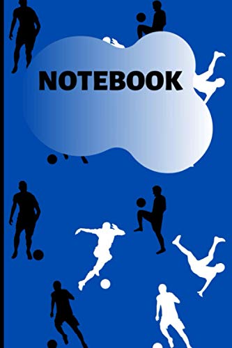 Football Notebook:Football Notepad Journal: College Ruled 6 x 9 in, 120 lined page notebook for soccer sport lovers (kids