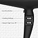 Professional Hair Dryer Salon Performance AC Motor Ions Hair Blow Dryer/Styling Tool with 3 Heating and 2 Speed Cool Shot Button, Concentrator and Diffuser, Black and Gold…