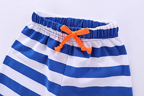 Image of LittleSpring Boys Summer 2piece Outfits Short Sleeve T-Shirt and Shorts Set