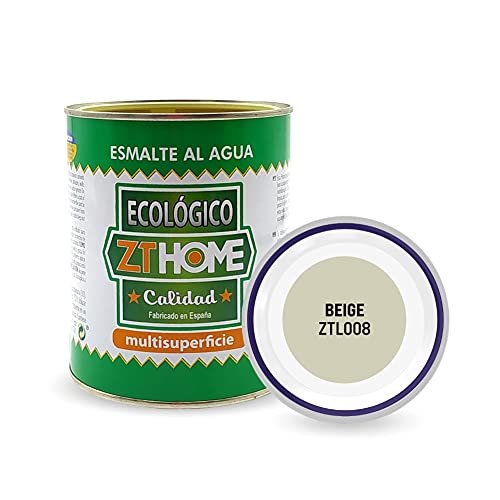 Pintura acrilica Ecológica al agua Barniz Mate para madera metal radiadores aluminio