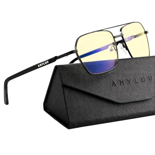 ANYLUV Blue Light Glasses Men/Women, Blue Light Blocking Glasses, Computer Screen Blocker Eyes...