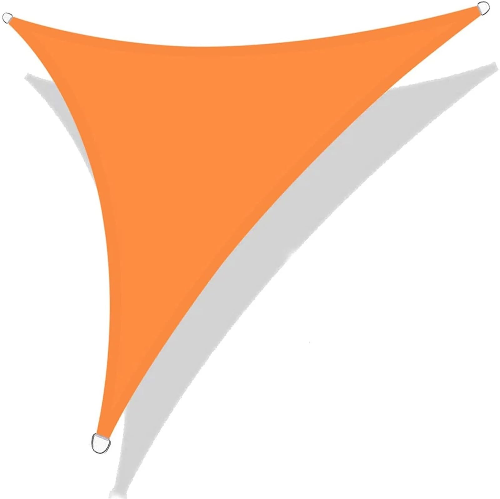 Lot de 2 pare-soleil triangulaires Sa - Résistant aux intempéries et respirant avec cordes de fixation pour camping et voyage (500 x 500 x 500 cm)