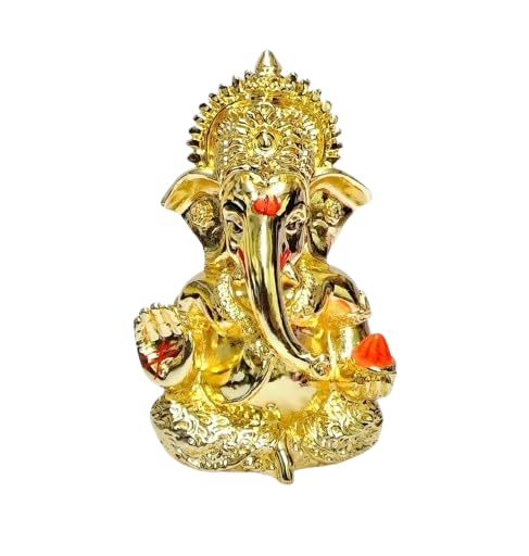 Ganesh Murti statuette : résine de qualité et finitions soignées D-22