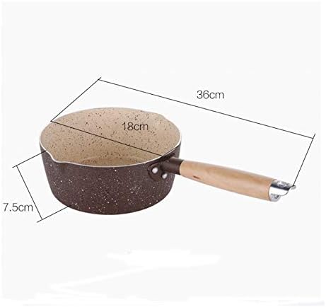 Universal Easy Clean Cooking Pot Noodles Non Stick Anti Scalding Cooker Snow Pan Home Cookware Milk Soup image 3