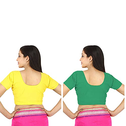Image of Namita Women's Rubia Cotton Solid Half Sleeve Blouse