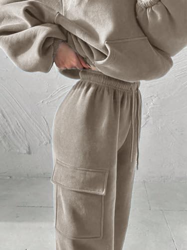 Image of KOTTY Women's Co-Ords Solid Sweatshirt With Sweatpant