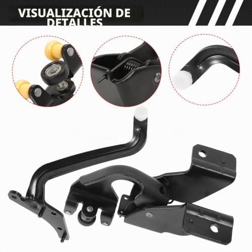Kit de rodillos puerta lateral Expert Jumpy 2 Scudo 2007-2018 3