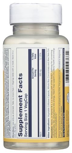 SOLARAY 076280043631 Niacin Supplement