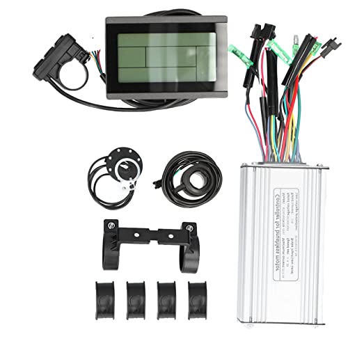 DERCLIVE Conversão de controlador elétrico com visor KT‑LCD3 para motor de 36V/48V 500W 2 controlado