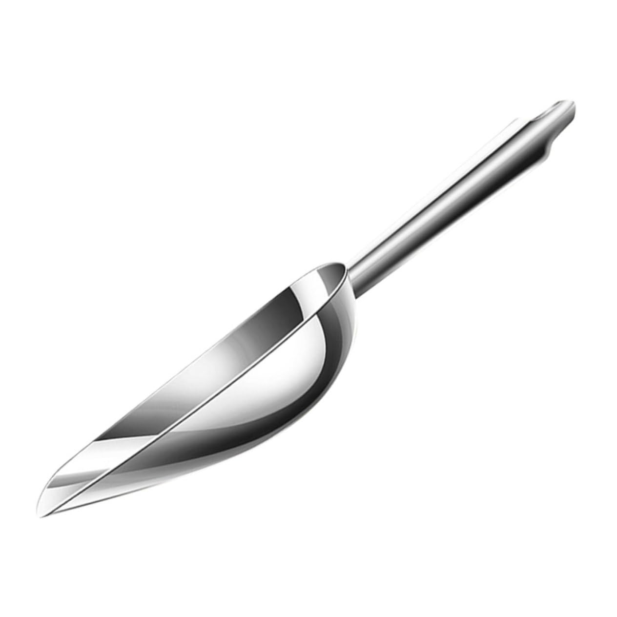 MAGICLULU 4pièces Cuillère à Glace Acier Pour Cuisine Et Bar Pelle Multifonctionnelle Pour Glace Farine Et Céréales Ustensile Ergonomique Avec Poignée Confortable