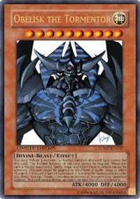 YuGiOh Shonen Jump Promo Single Card Ultra Rare Obelisk the Tormentor JUMP-EN037 [Playable Version!]