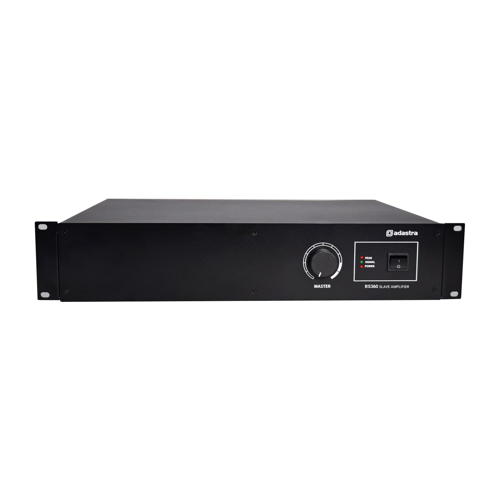 Adastra RS360 360W Slave Amplifier 100V & 2Ω 19"" Rackmount 2U Class-D Power Amp