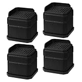 Sinbana 4pcs Blocs Surélévation pour Tapis Roulant, 6,8x6,8x7,5cm Blocs de Contremarches E...