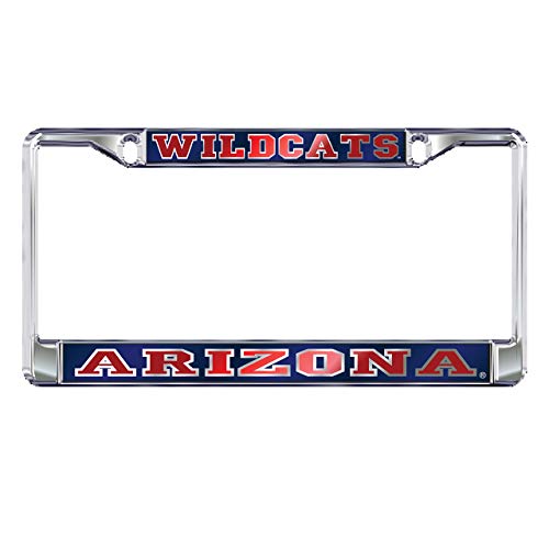 ARIZONA WILDCATS Mirrored Chrome License Plate Frame