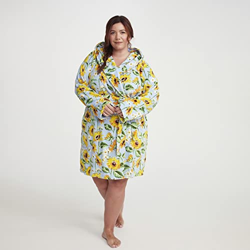 Image of Vera Bradley Lightweight Fleece Robe (Extended Size Range)