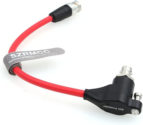 Miniatura 4 de SZRMCC Cable protector SDI 12G 6G HD SDI BNC protector de circuito de sobretensión de sobretensión, cable de video para Komodo ARRI Alexa Sony