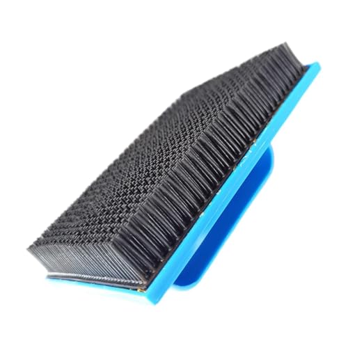 Herramienta de pintura decorativa texturizada con rodillo de goma resistente 4