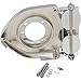 Kuryakyn 9911 Motorcycle Hypercharger Air Cleaner/Filter Component: Replacement Standard Hypercharger Back Half, Early Inlet, Chrome