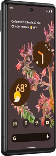 Image of Google Pixel 6 5G (Stormy Black, 8GB RAM, 256GB Storage)