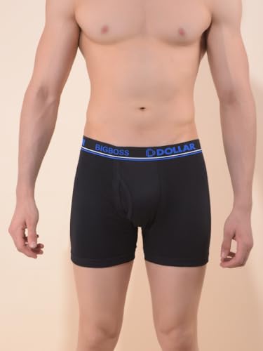 Image of Dollar Bigboss Men's Solid Cotton Trunk (Colour May Vary)