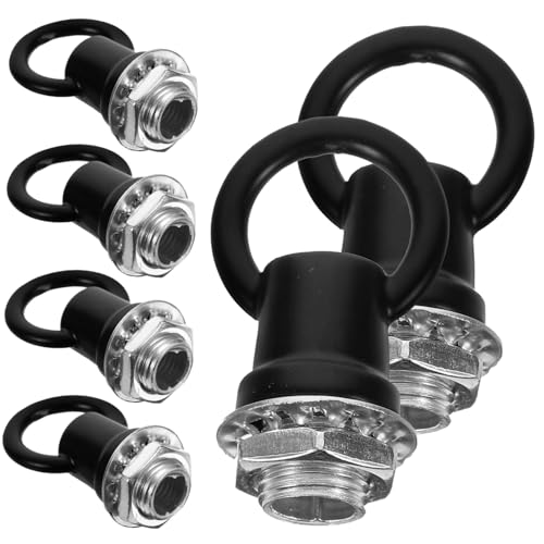 HYTROVE 6個吊り下げ用クロージングループフック 耐久性ジンク製 天井用荷重対応 簡単取付け 保持ランプアイナット 照明器具固定用アクセサ