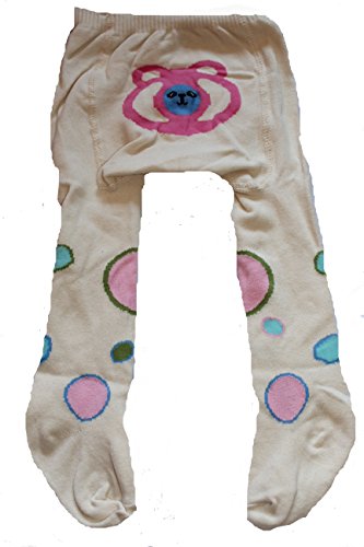 PESAIL bébé Collants Blanc avec hochet 1-24 Mois - Blanc - 3 Mois Cover