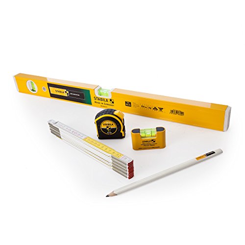 Preisvergleich Produktbild Stabila 18521 Wasserwaagen Set 5 in 1