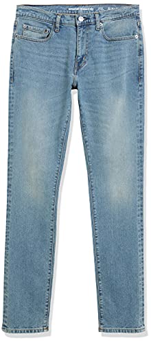 Amazon Essentials Men's Classic-Fit Wrinkle-Resistant Flat-Front Chino Pant (Available In Big & Tall), Khaki Brown, 34W X 30L #TOP7