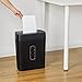 Amazon Basics 12-Sheet Cross-Cut Paper and Credit Card Shredder with Overheat Protection, Black (New Model)