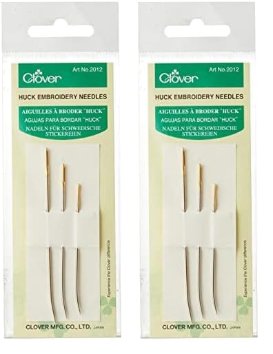 Clover 2012 Huck Embroidery Needles (Pack of 2)