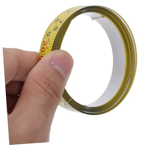 Cinta métrica adhesiva OSALADI con doble escala miniatura 3