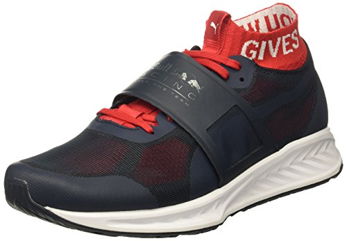 PUMA Men's RBR Mechs Ignite 3 Sneaker, Total Eclipse-Chinese Red White, 10.5 M US