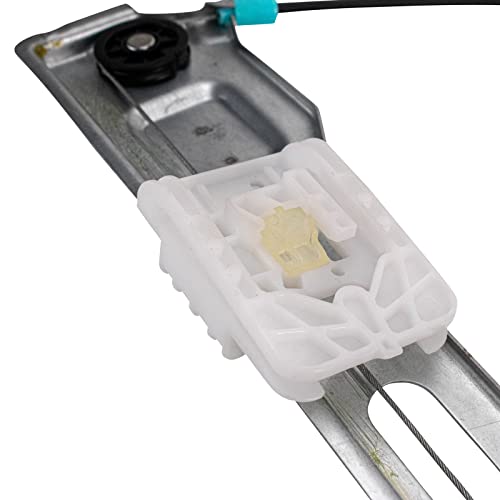 Image of TRQ Front Passenger Side Power Window Motor and Regulator Assembly Power with Motor One Touch Anti Pinch Compatible with 2013-2020 Ford Fusion